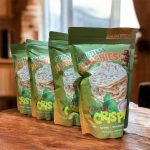 Guiltless Munchies! Crispy Tempeh - Pink Salt & Basil 100gr [HALAL-certified]