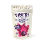 New Zealand ViBERi Organic Blackcurrant Powder [5 sachets x 10gr]